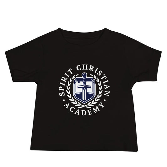 Performance | Baby T-Shirt | Spirit Christian Academy | White Script Logo