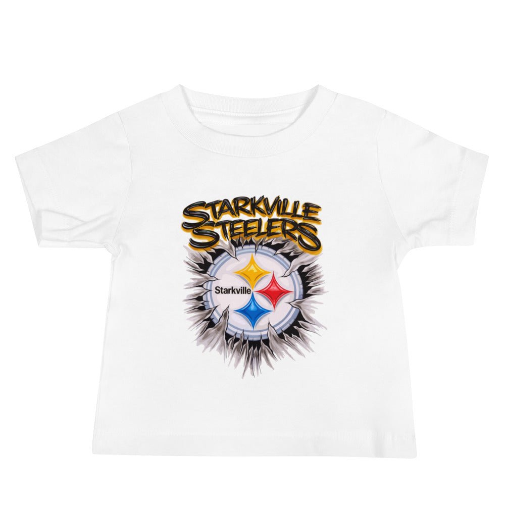 Performance | Baby T-Shirt | Starkville Steelers | Ripped Logo