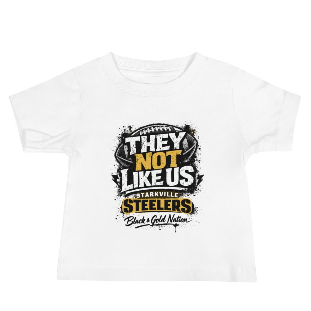 Performance | Baby T-Shirt | Starkville Steelers | They Not Like Us Logo