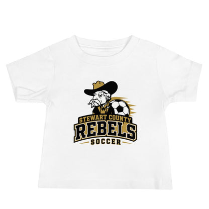 Performance | Baby T-Shirt | Stewart County Soccer | Crest Logo