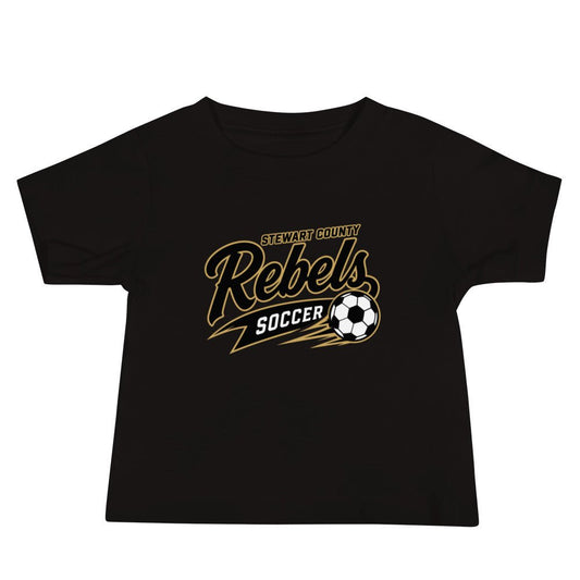 Performance | Baby T-Shirt | Stewart County Soccer | Rebels Logo