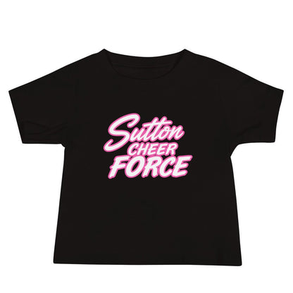 Performance | Baby T-Shirt | Sutton Cheer Force | Script Logo