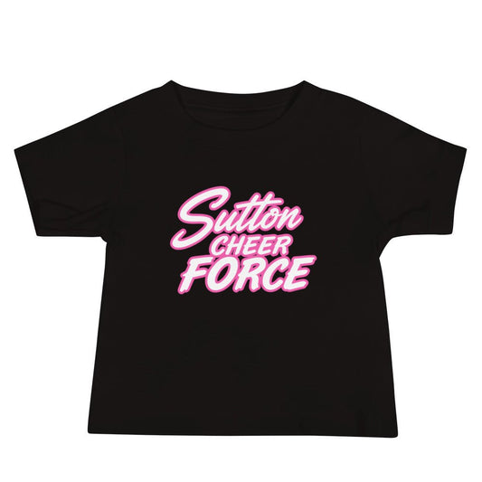 Performance | Baby T-Shirt | Sutton Cheer Force | Script Logo