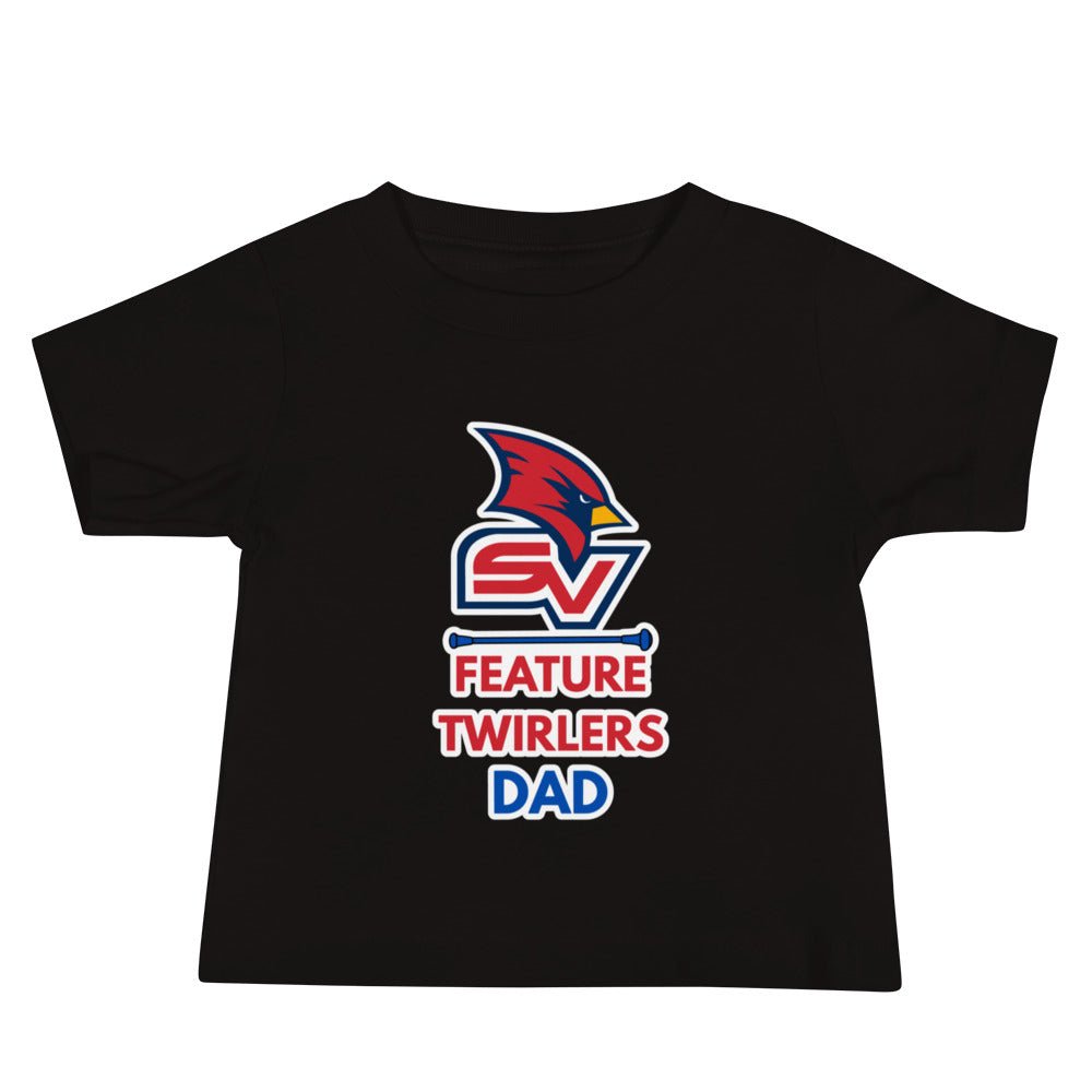 Performance | Baby T-Shirt | SVSU Feature twirlers | Dad Logo