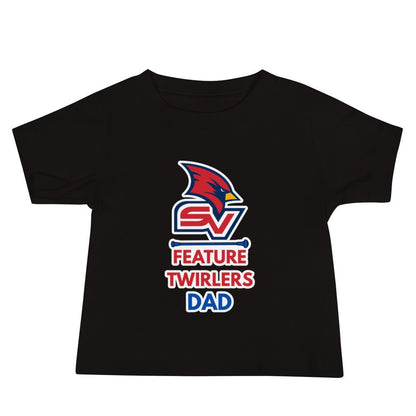 Performance | Baby T-Shirt | SVSU Feature twirlers | Dad Logo