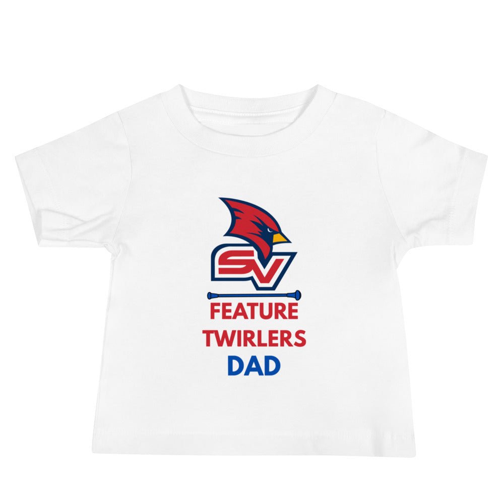 Performance | Baby T-Shirt | SVSU Feature twirlers | Dad Logo