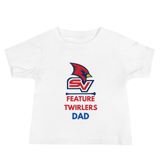 Performance | Baby T-Shirt | SVSU Feature twirlers | Dad Logo