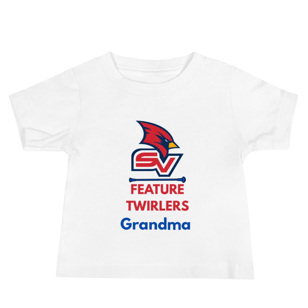 Performance | Baby T-Shirt | SVSU Feature twirlers | Grandma Logo