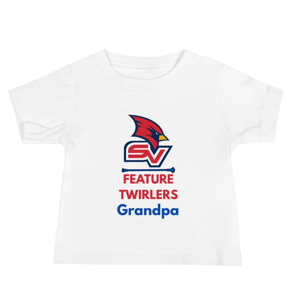 Performance | Baby T-Shirt | SVSU Feature twirlers | Grandpa Logo