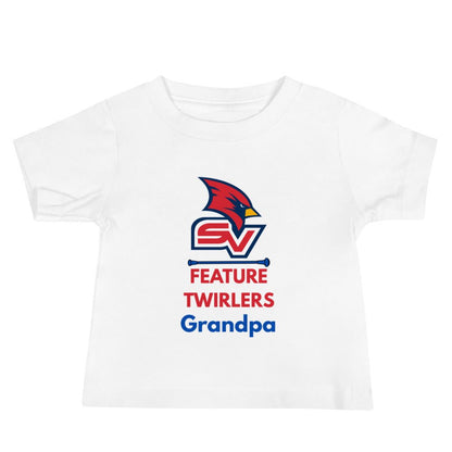 Performance | Baby T-Shirt | SVSU Feature twirlers | Grandpa Logo
