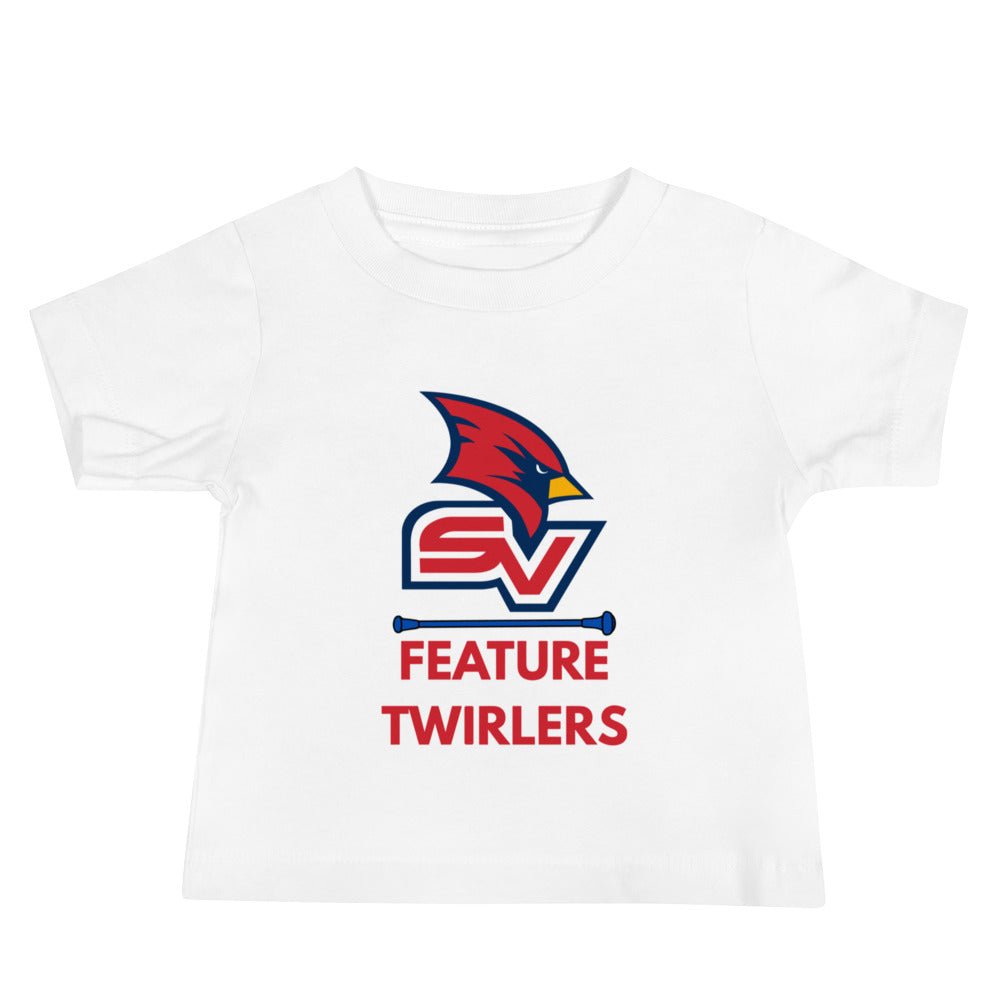 Performance | Baby T-Shirt | SVSU Feature twirlers | Icon Logo