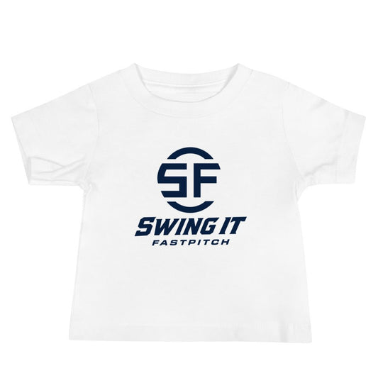 Performance | Baby T-Shirt | Swing It Fastpitch | Crest Logo