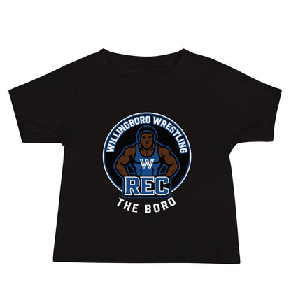Performance | Baby T-Shirt | The Boro Brand | Wrestler Logo
