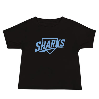 Performance | Baby T-Shirt | The Sharks Baseball Team | Crest Logo