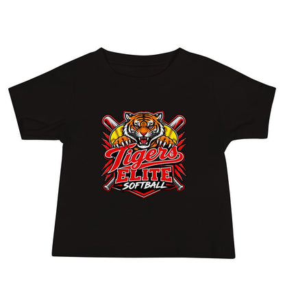 Performance | Baby T-Shirt | Tigers Elite Softball | Emblem Logo