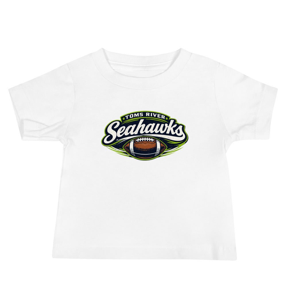 Performance | Baby T-Shirt | Toms River Seahawks | Football Emblem Logo