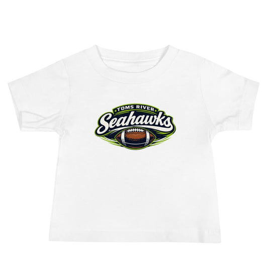 Performance | Baby T-Shirt | Toms River Seahawks | Football Emblem Logo