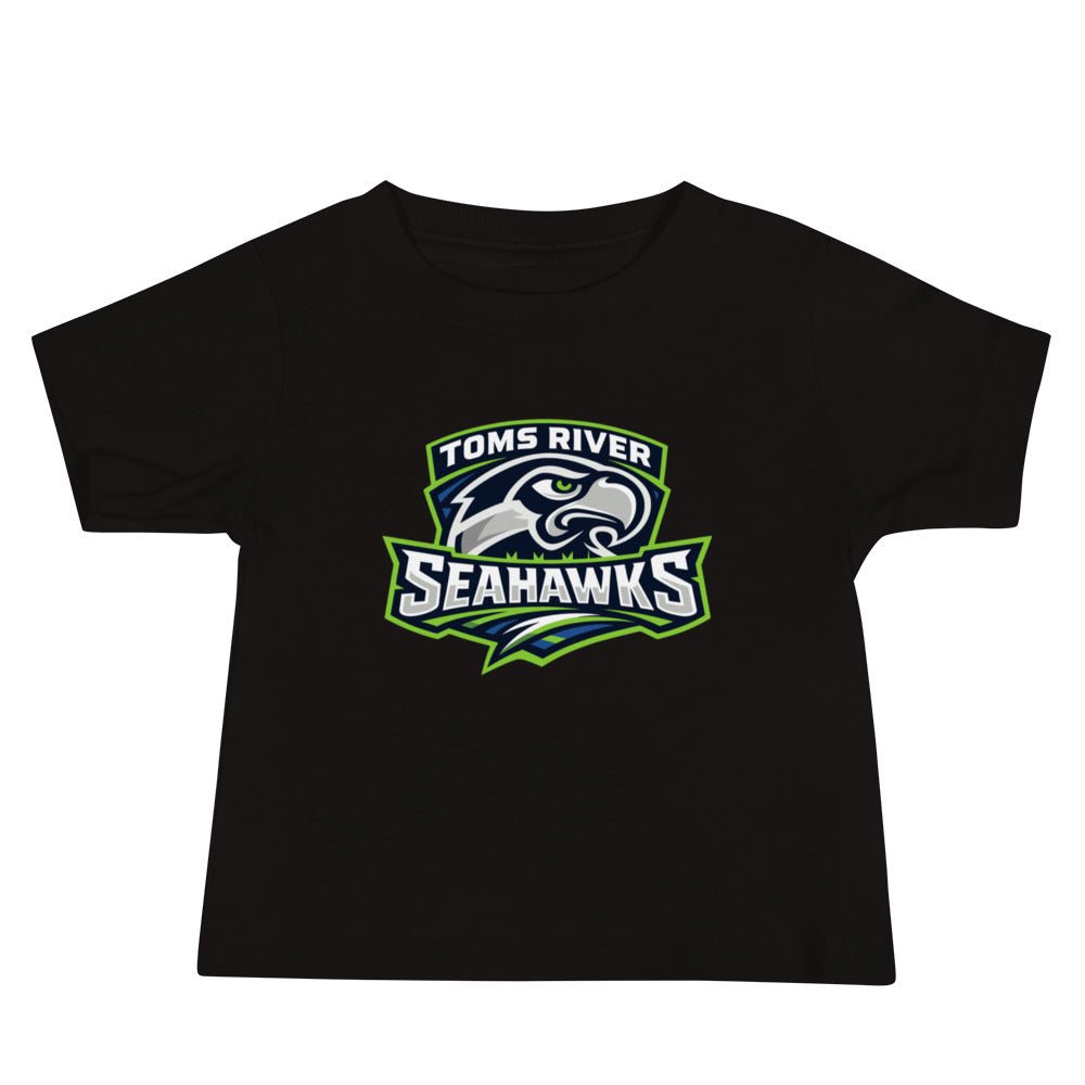 Performance | Baby T-Shirt | Toms River Seahawks | Mascot Script Logo