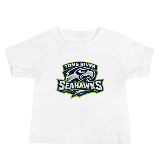 Performance | Baby T-Shirt | Toms River Seahawks | Mascot Script Logo