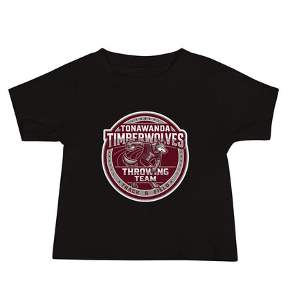 Performance | Baby T-Shirt | Tonawanda High School Track and Field | Throwing Team Logo