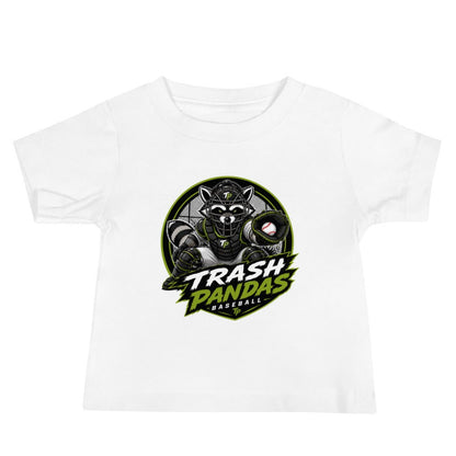 Performance | Baby T-Shirt | Trash Pandas Baseball Organization | Athletics Logo
