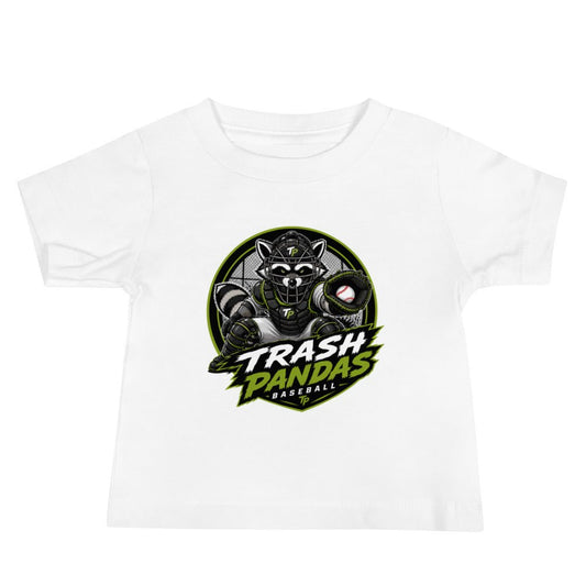 Performance | Baby T-Shirt | Trash Pandas Baseball Organization | Athletics Logo