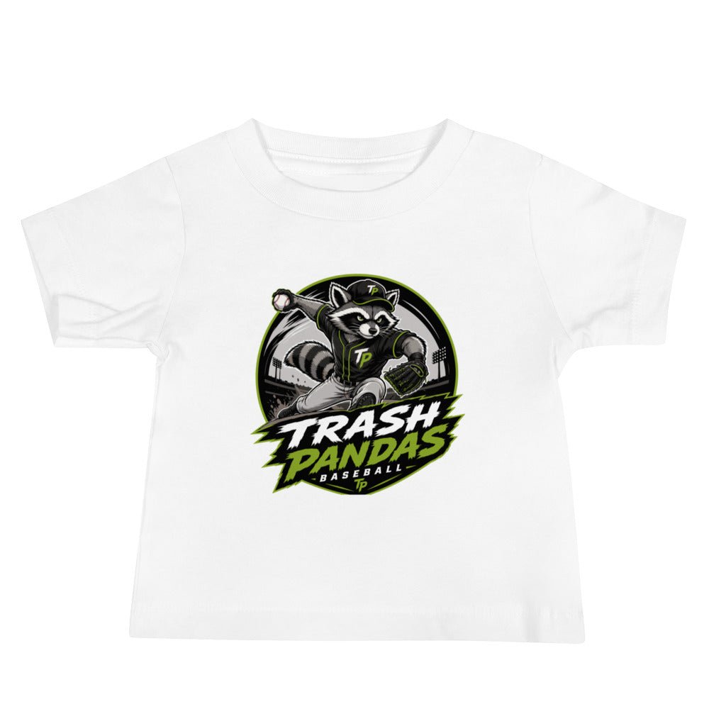 Performance | Baby T-Shirt | Trash Pandas Baseball Organization | Vanguard Logo