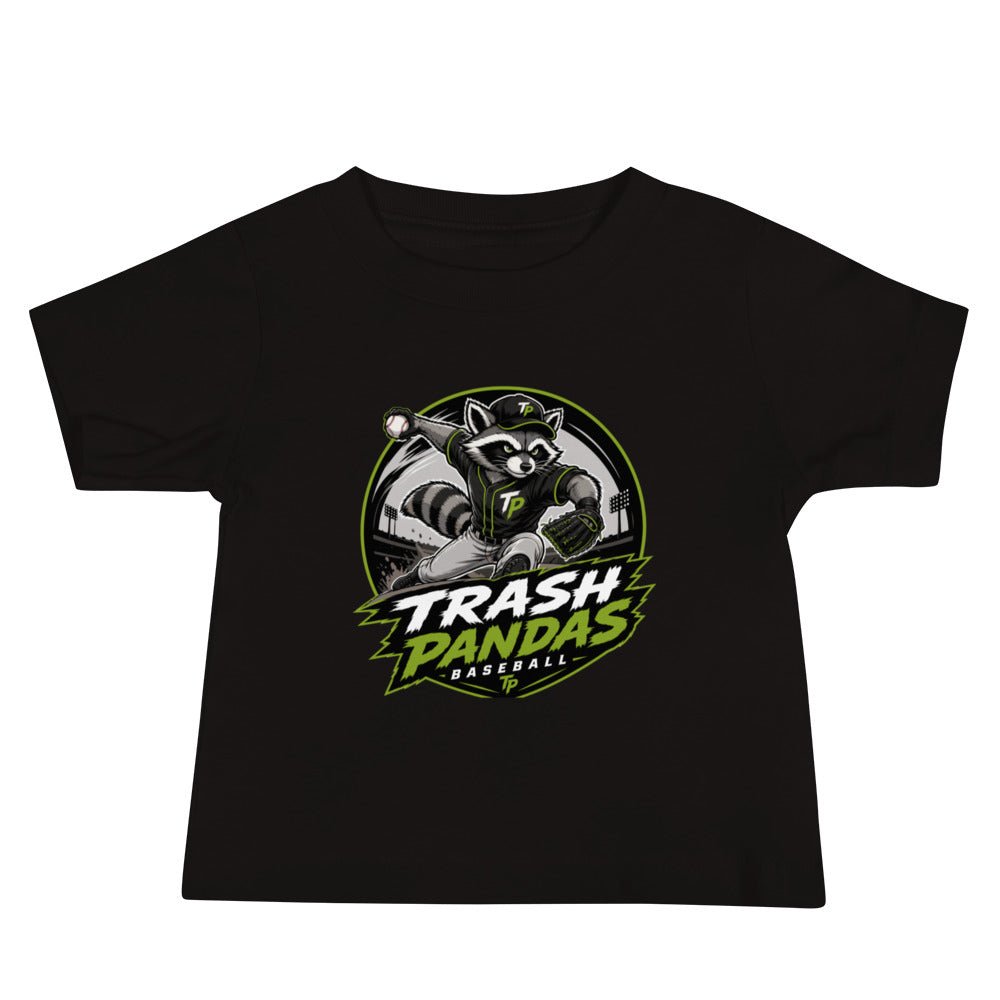 Performance | Baby T-Shirt | Trash Pandas Baseball Organization | Vanguard Logo