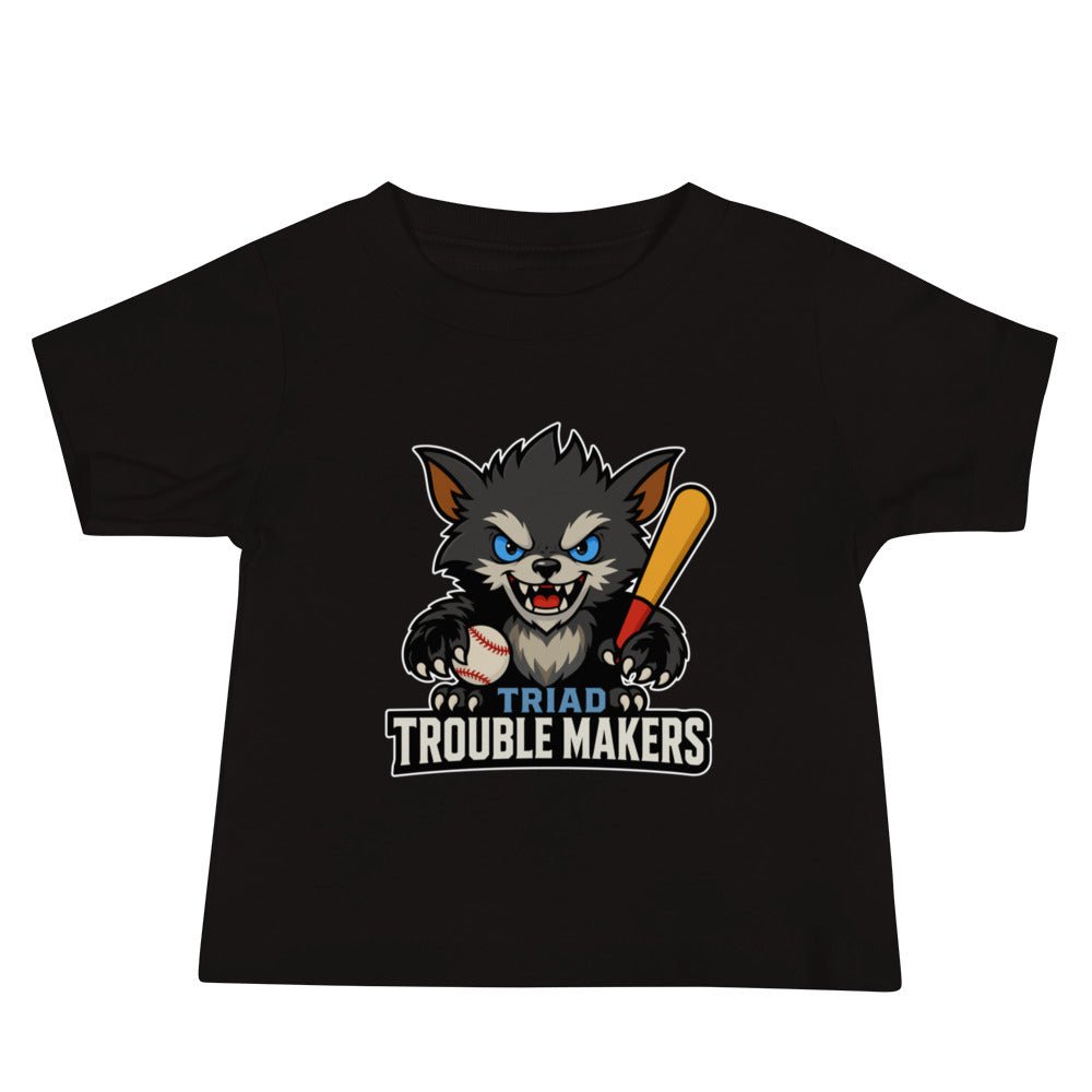 Performance | Baby T-Shirt | Triad Troublemakers | Mascot Logo