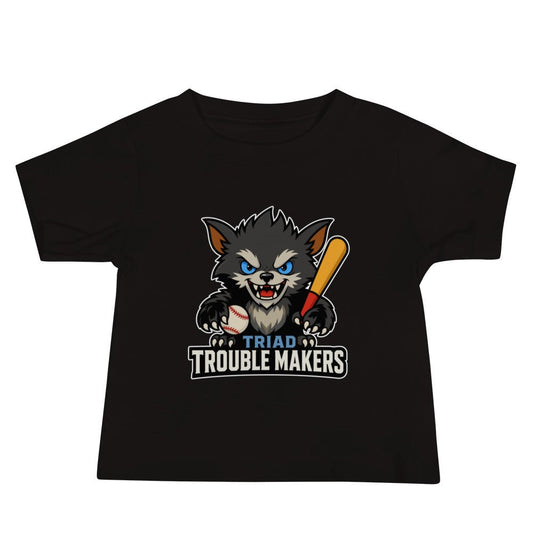 Performance | Baby T-Shirt | Triad Troublemakers | Mascot Logo