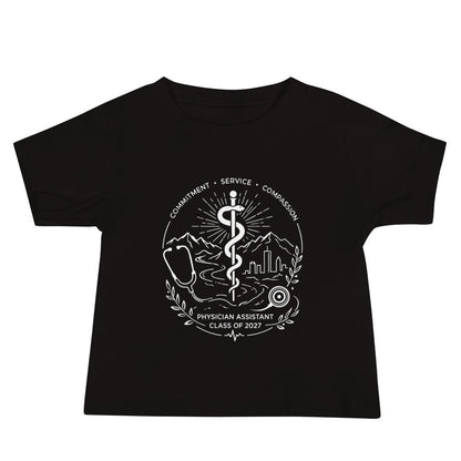 Performance | Baby T-Shirt | Trine PA program | Crest Logo