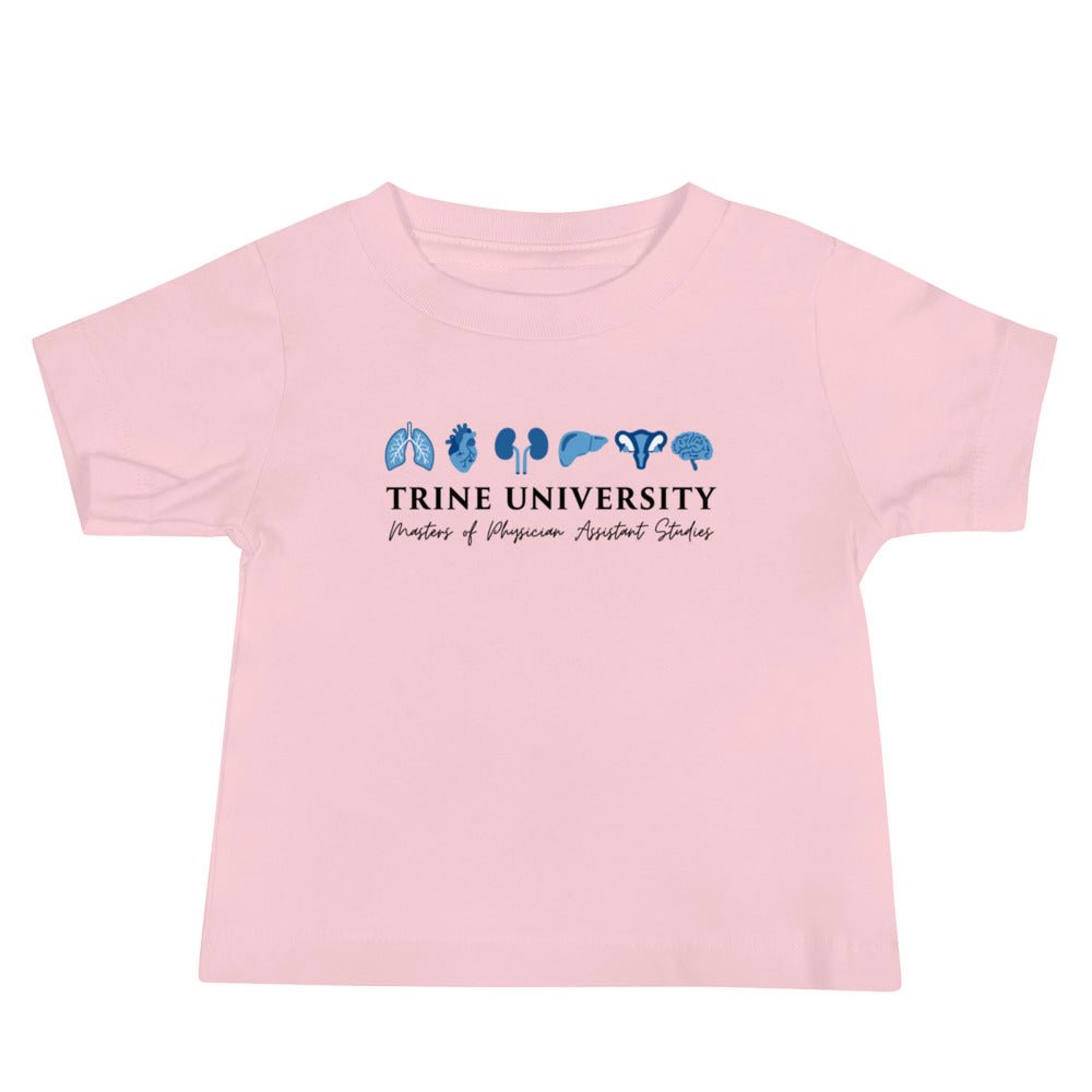 Performance | Baby T-Shirt | Trine PA program | Modern Script Logo