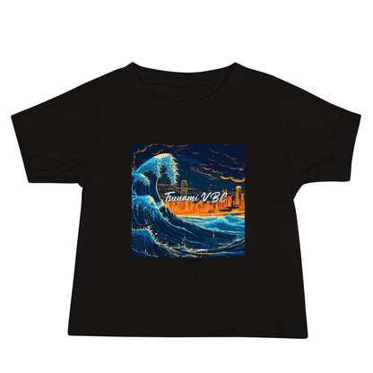 Performance | Baby T-Shirt | Tsunami Volleyball Club | Glow Tide Athletics Logo
