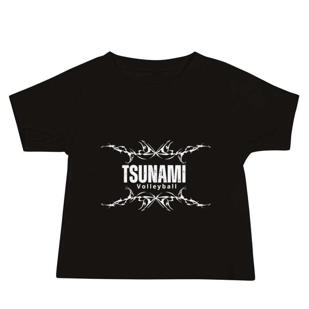 Performance | Baby T-Shirt | Tsunami Volleyball Club | Modern Script Logo