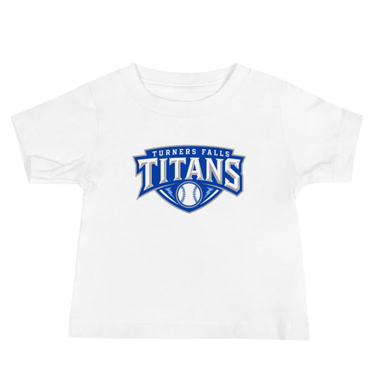 Performance | Baby T-Shirt | Turners Falls Titans | Titan Crest Logo