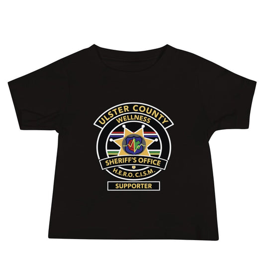 Performance | Baby T-Shirt | Ulster County Sheriff's Office Wellness Division | Badge Logo