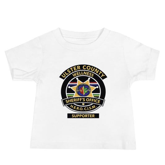 Performance | Baby T-Shirt | Ulster County Sheriff's Office Wellness Division | Badge Logo