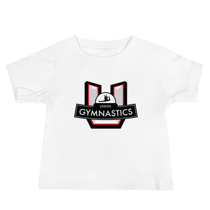 Performance | Baby T-Shirt | Union Gymnastics | Crest Logo