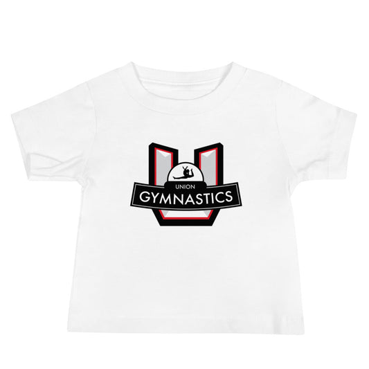 Performance | Baby T-Shirt | Union Gymnastics | Crest Logo