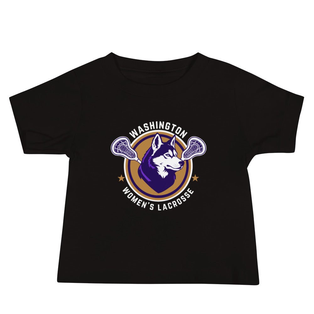 Performance | Baby T-Shirt | UW Women's Club Lacrosse | Badge Logo