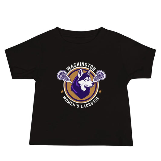 Performance | Baby T-Shirt | UW Women's Club Lacrosse | Badge Logo