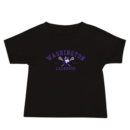 Performance | Baby T-Shirt | UW Women's Club Lacrosse | Washington Lacrosse Logo