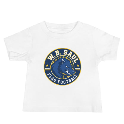 Performance | Baby T-Shirt | W.B.Saul Razorbacks | Badge Logo