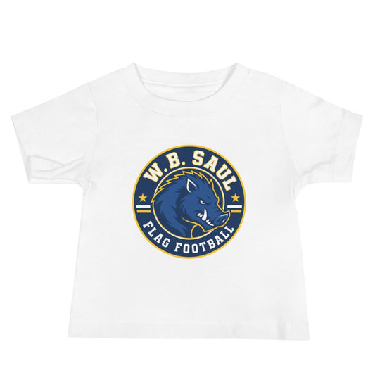 Performance | Baby T-Shirt | W.B.Saul Razorbacks | Badge Logo