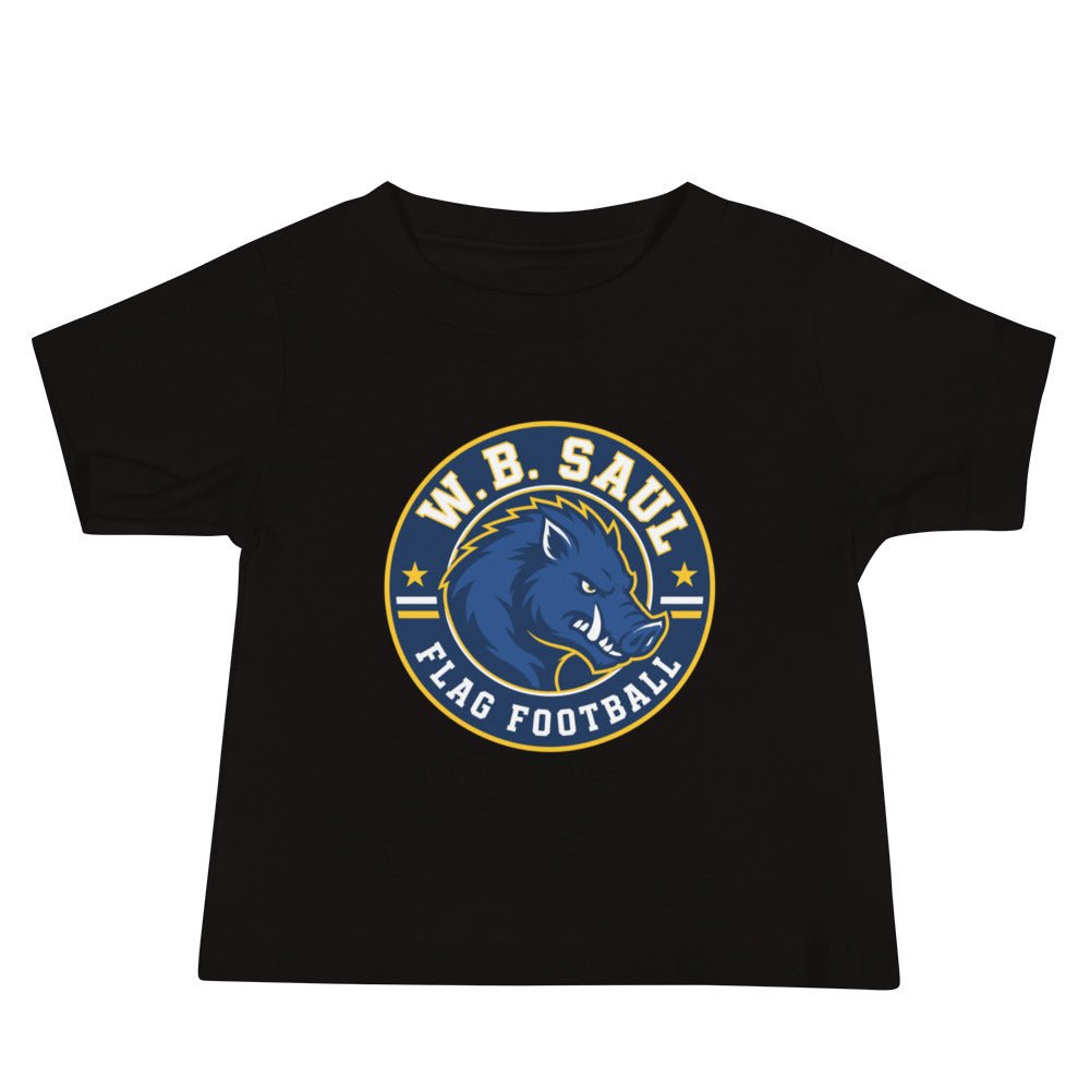 Performance | Baby T-Shirt | W.B.Saul Razorbacks | Badge Logo