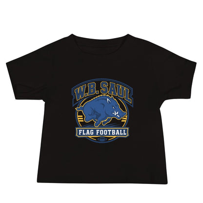 Performance | Baby T-Shirt | W.B.Saul Razorbacks | Emblem Logo
