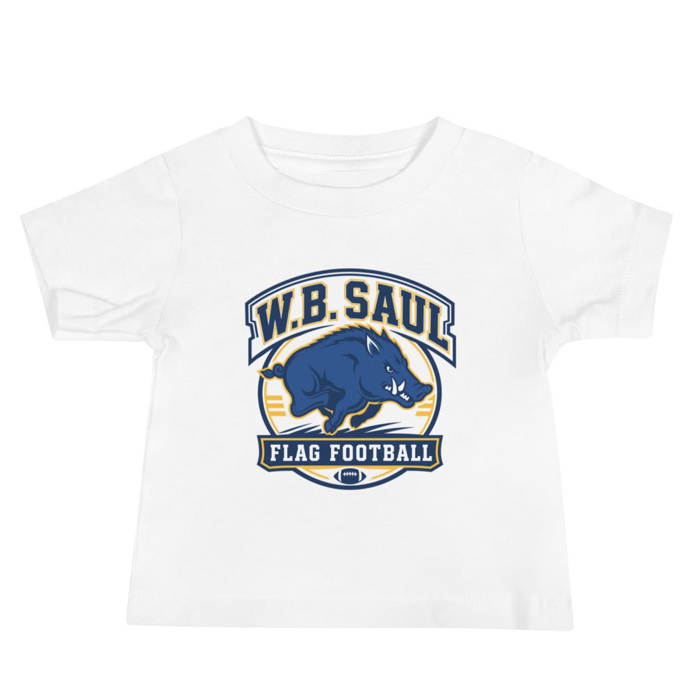 Performance | Baby T-Shirt | W.B.Saul Razorbacks | Emblem Logo