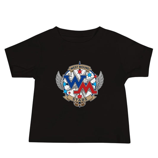 Performance | Baby T-Shirt | West Mound Stars | Emblem Logo