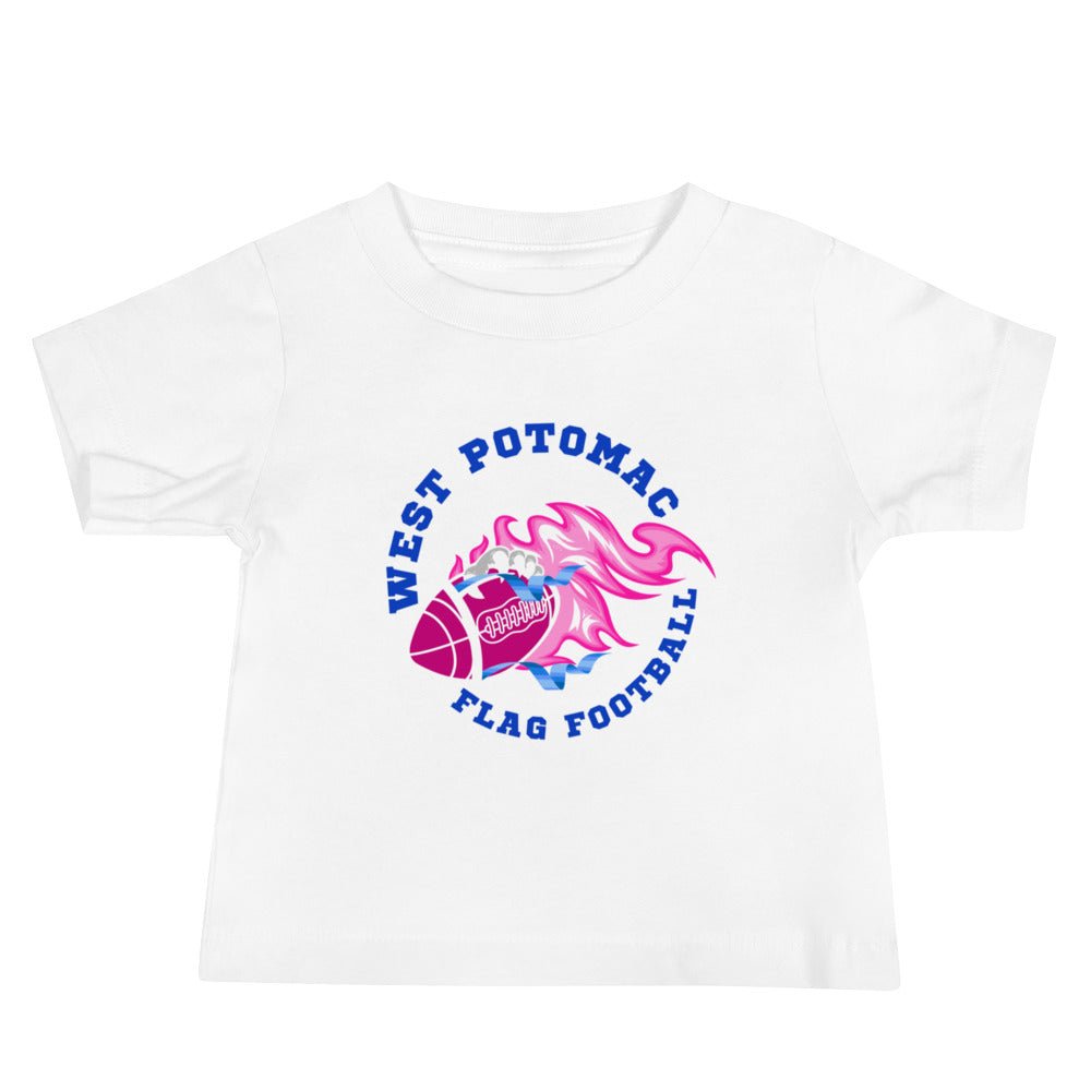 Performance | Baby T-Shirt | West Potomac Flag Football | Crest Logo