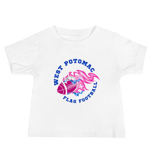 Performance | Baby T-Shirt | West Potomac Flag Football | Crest Logo